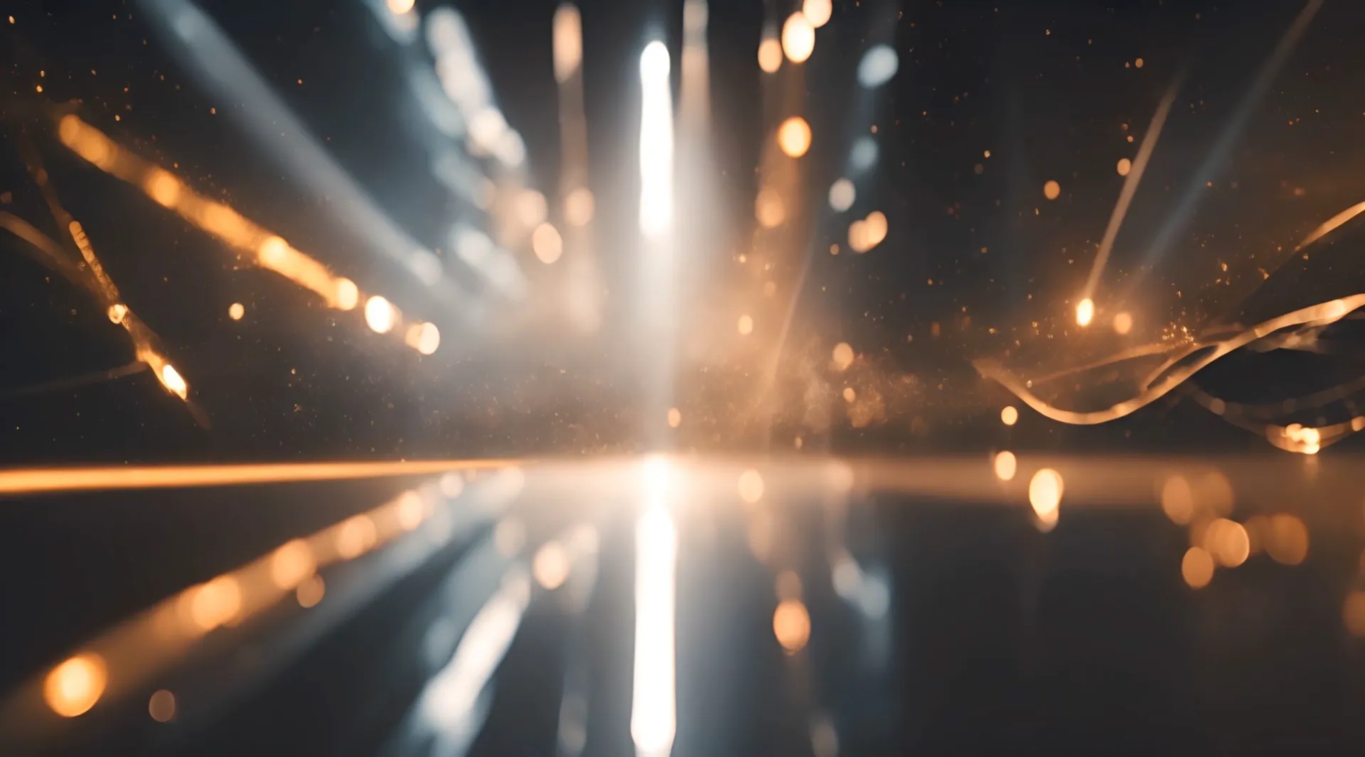 Luminous Energy Waves Cinematic Backdrop Footage